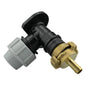 20mm 25mm MDPE Wall Plate Tap Connector Backplate BSP Brass Garden Tap