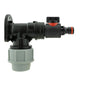 25mm MDPE Wall Flange Set with Valve and Male Quick Connect Fitting