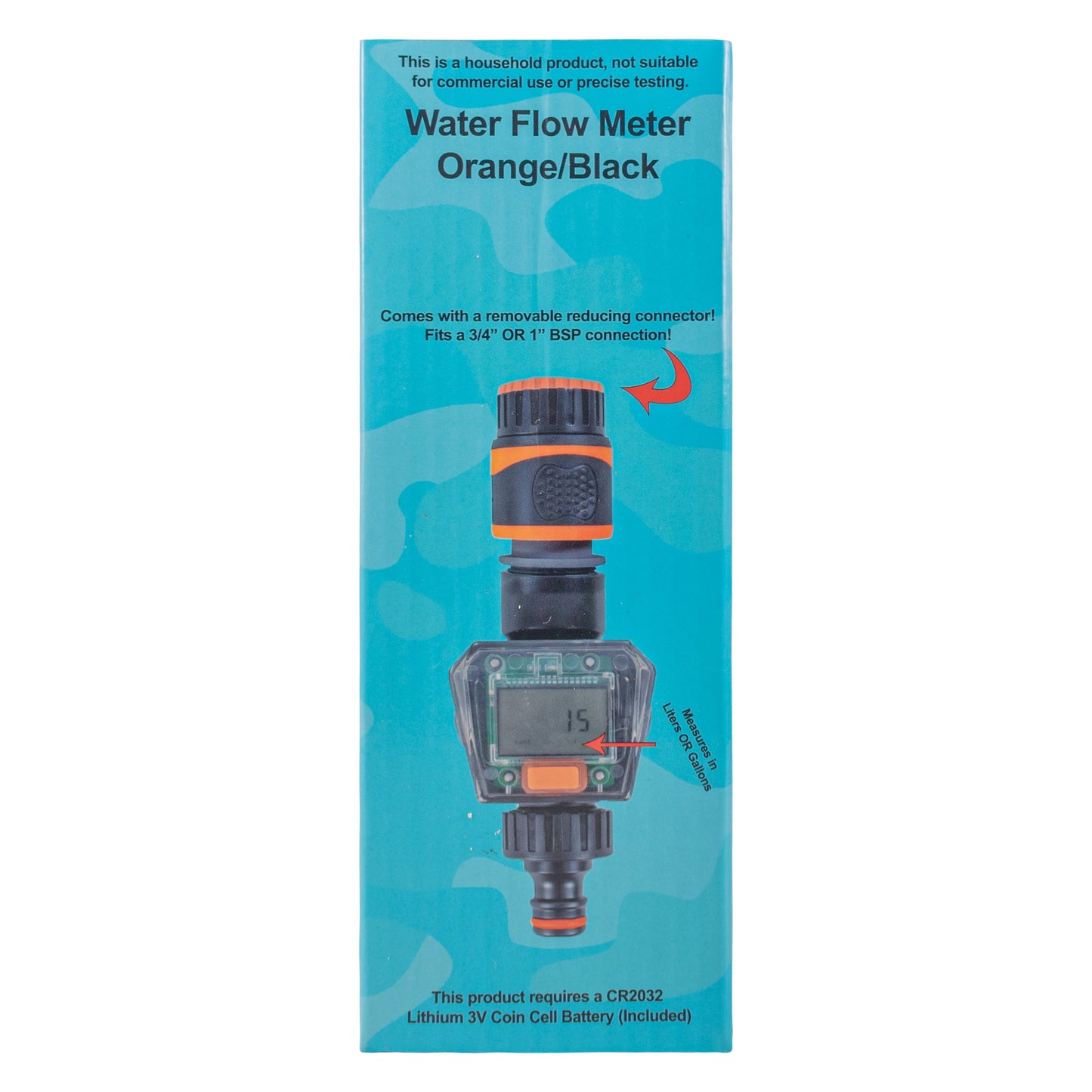 Black/Orange Water Flow Indicator