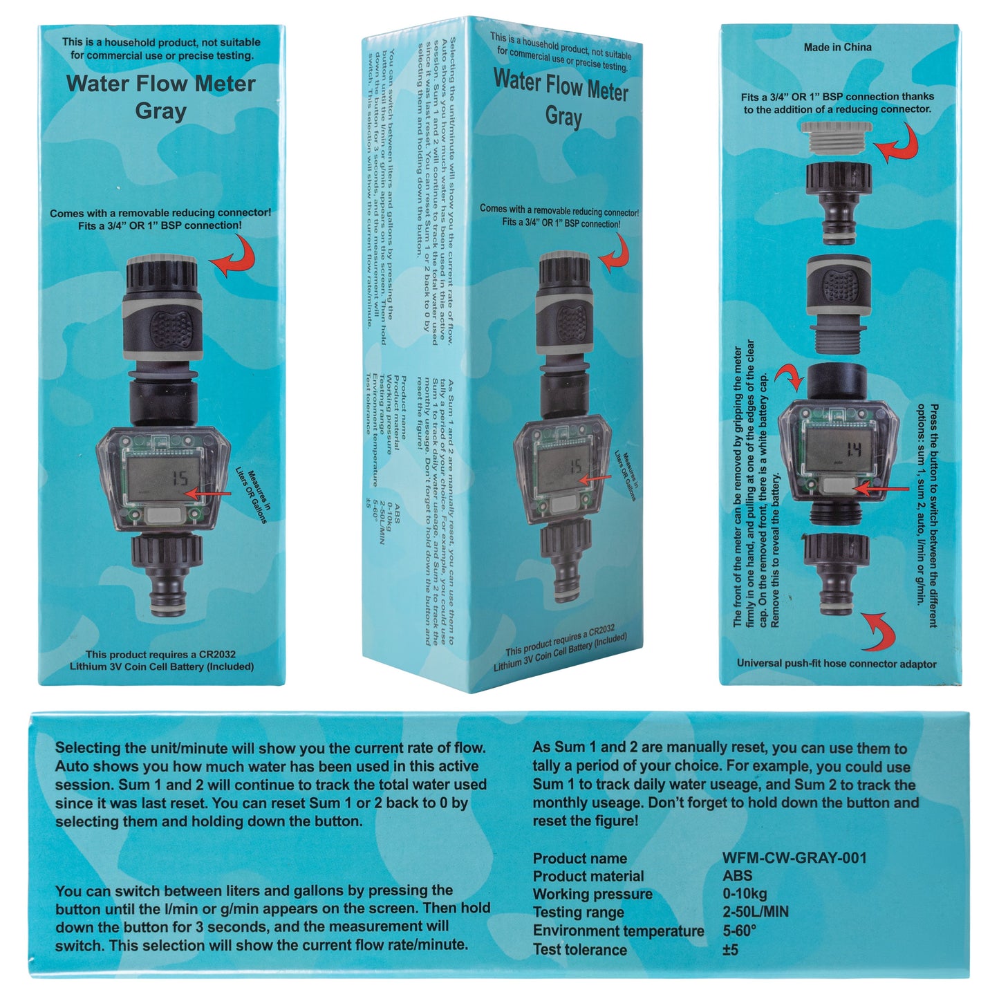 Grey Water Flow Indicator