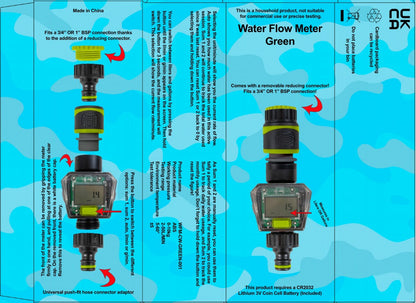Green Water Flow Indicator