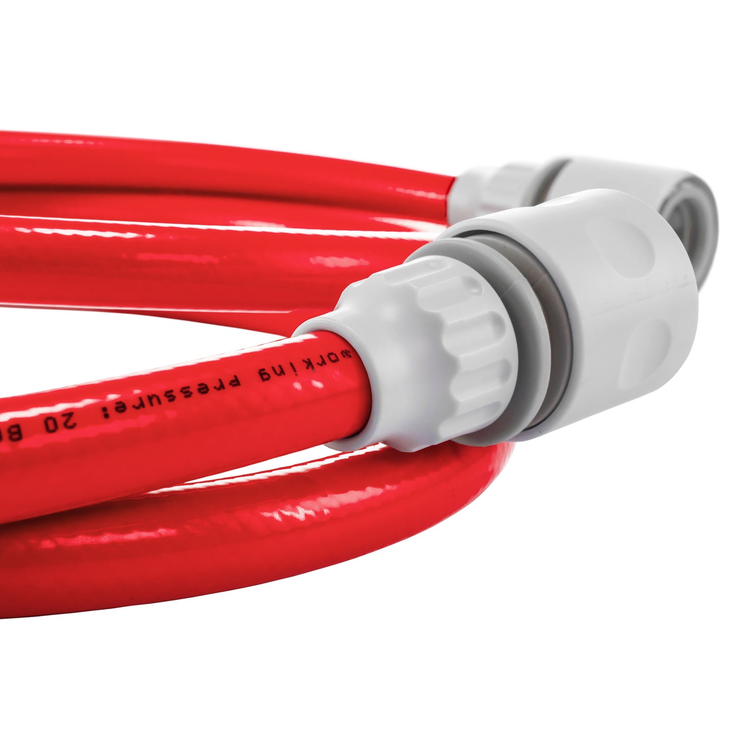 Water Hose Set – Red, 10mm Pipe Included