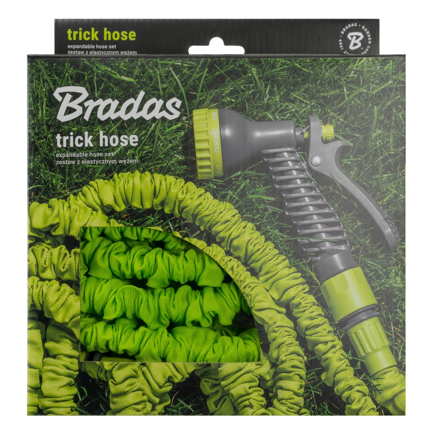 Lime Extendable Garden Hose 5m–15m