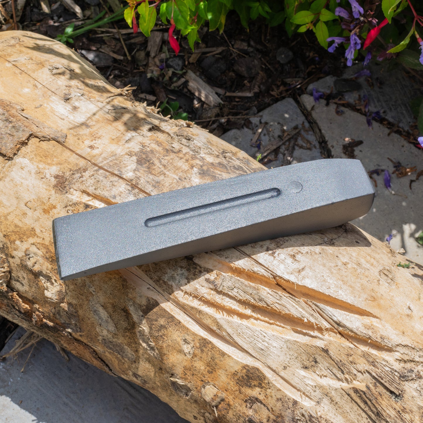1.5kg Solid Steel Log Splitting Wedge – Heavy Duty