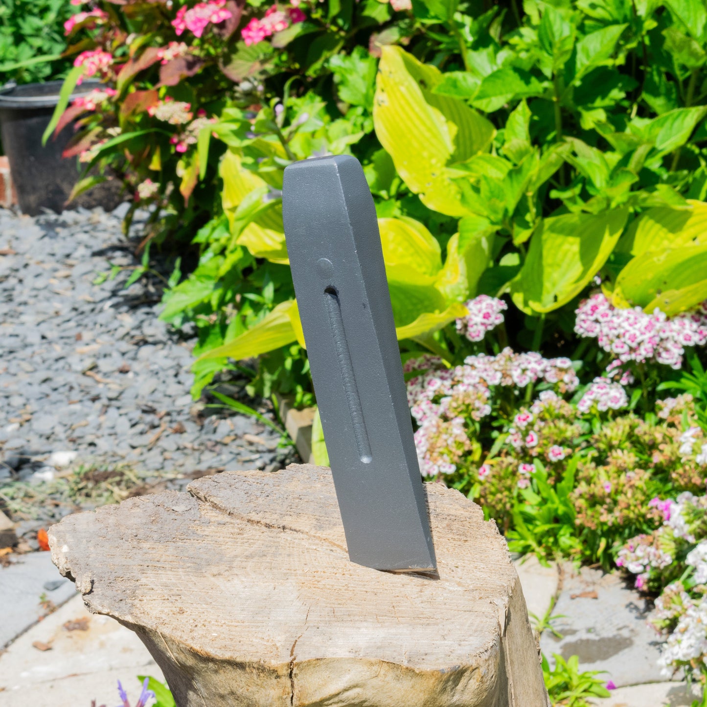 1.5kg Solid Steel Log Splitting Wedge – Heavy Duty