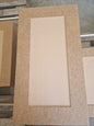 Replacement Kitchen Cabinet Door Shaker 85mm Frame Primed or Raw MDF