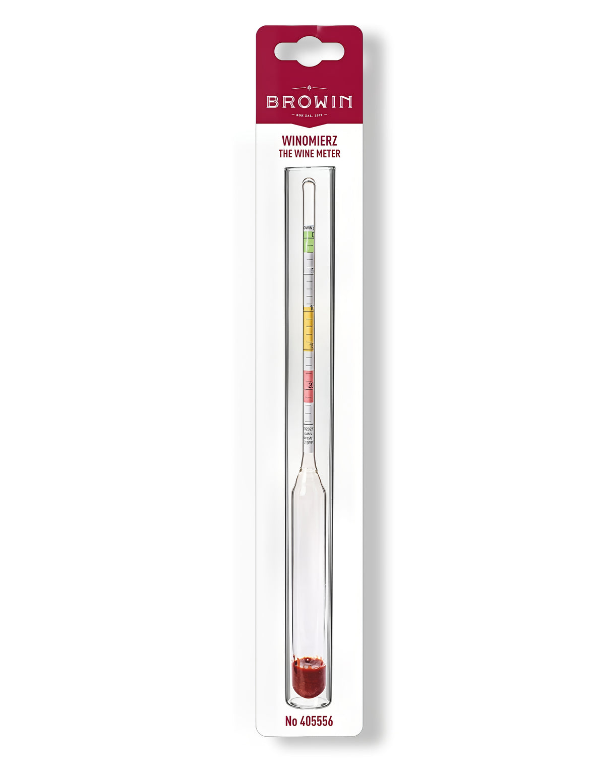 Wine Hydrometer Sugar Meter 0-24 Brix Home Brewing Wine Making Test Kit