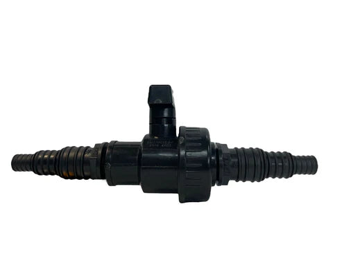 Pond Valve 3/4" 1" BSPF Stopcock or Ball Valve Kit 13 19 25 32mm Hose