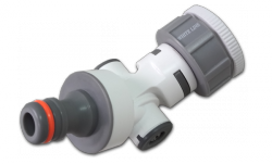 White Line Adjustable Hose Tap Fitting