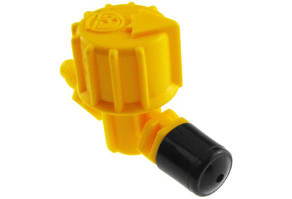 Antelco Vari-Mist™ Mist Sprinkler, Black Cap + Yellow Base