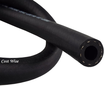 7 mm Braided Rubber Fuel & Oil Hose – SAE J30 R6 Compliant