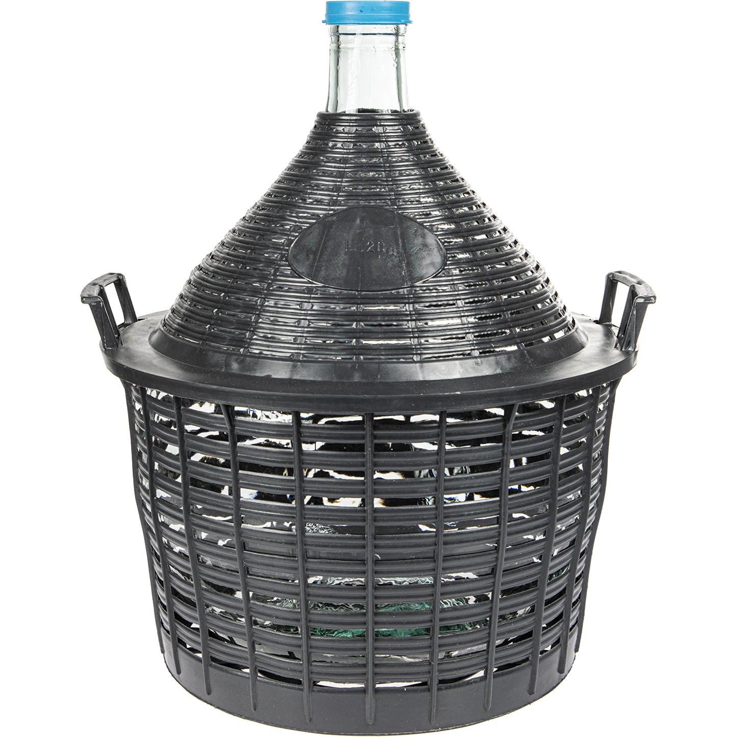 10L 15L 20L 25L 34L - Glass Demijohn With Basket For Wine Beer Mead Fermentation