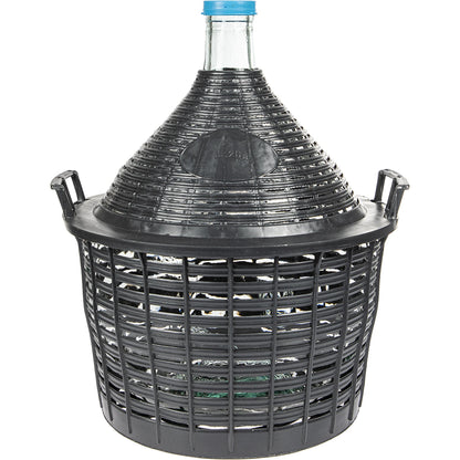 10L 15L 20L 25L 34L - Glass Demijohn With Basket For Wine Beer Mead Fermentation