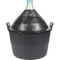 10L 15L 20L 25L 34L - Glass Demijohn With Basket For Wine Beer Mead Fermentation