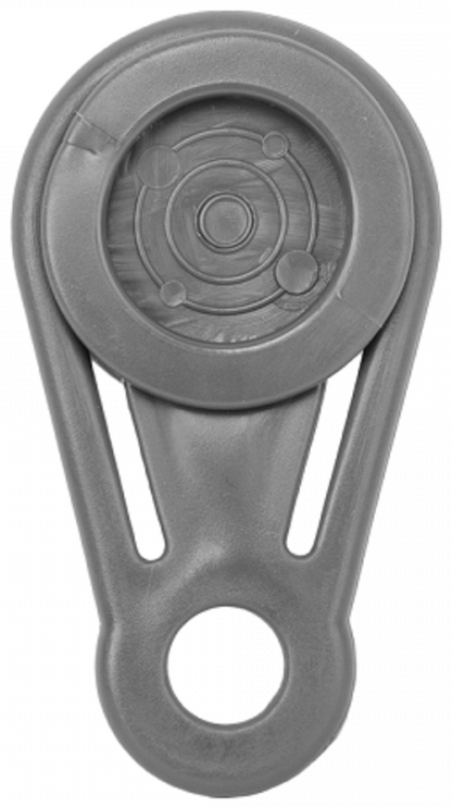 Round Grey Tarpaulin Clip