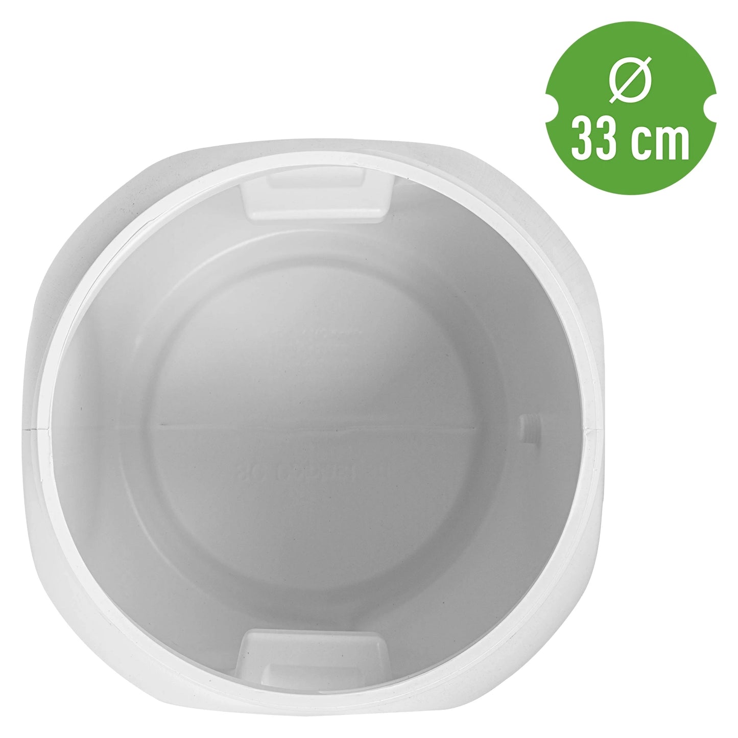 40L 60L Food Grade Fermentation Barrel with Tap White Pickling Sauerkraut Container