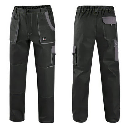 CXS LUXY Work Trousers JOSEF Mens Cotton Cargo Workwear Pants Reinforced Knees