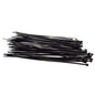 100 x Black Cable Ties – 4.8mm x 500mm Extra-Long Heavy-Duty Zip Ties