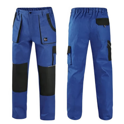 CXS LUXY Work Trousers JOSEF Mens Cotton Cargo Workwear Pants Reinforced Knees