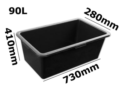 90L Heavy‑Duty Mixing Container