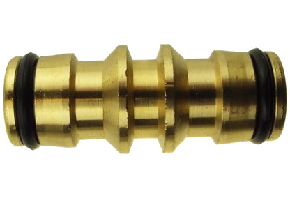 Brass Dual Male Snap-On Fitting