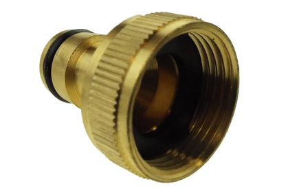1” BSP Female Brass Tap Connector with Snap-On Male Fitting