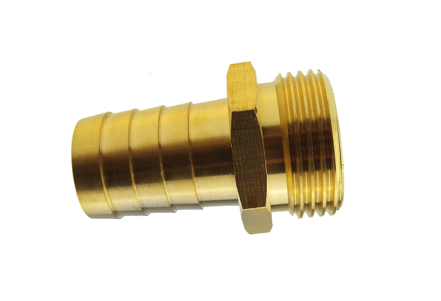 38mm Brass Hose Joiner with 1.5" BSP Male Thread