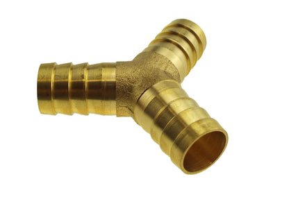 12.5mm Brass Tee / Y Pipe Fitting
