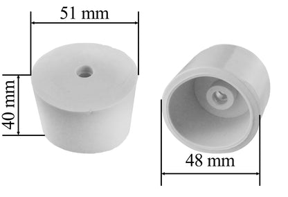 51/48mm Rubber Stopper for Demijohn Container