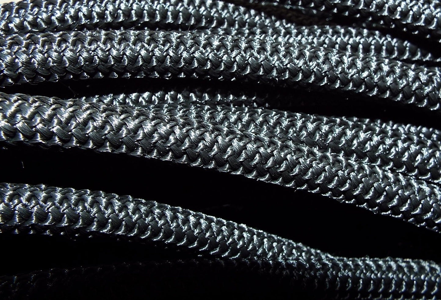 Black 8mm Elastic Bungee Rope Available in 10m, 20m & 30m