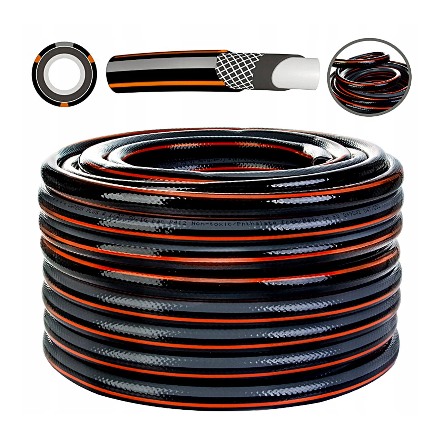 4 or 6 Layer Garden Hose Set - Heavy Duty Premium & Economy Range - Expandable option
