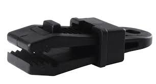Slide-Type Tarp Fixing Clips