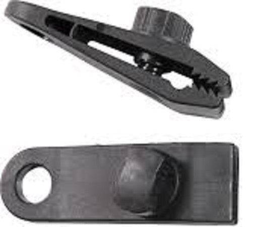 Screw-Type Tarp Fixing Clips