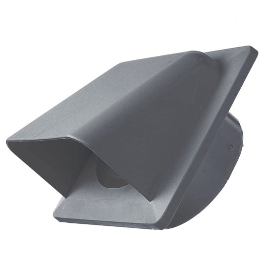 KRD/100G Graphite External Louvre Vent, fi100mm
