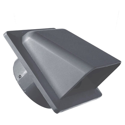 KRD/100G Graphite External Louvre Vent, fi100mm