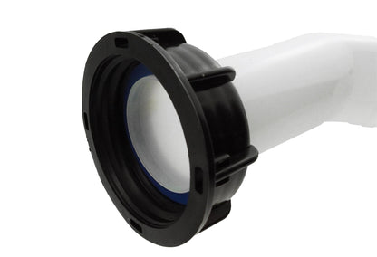 2” S60X6 IBC Angled Outlet with 2” Barb Fitting