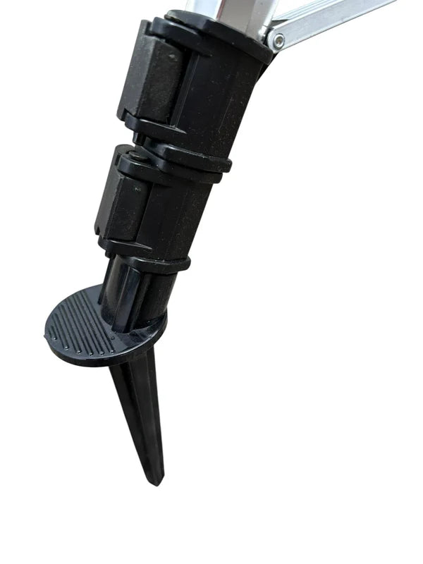 Garden Impulse Sprinkler on Tripod 24m Lawn Water Spray 360° Adjustable