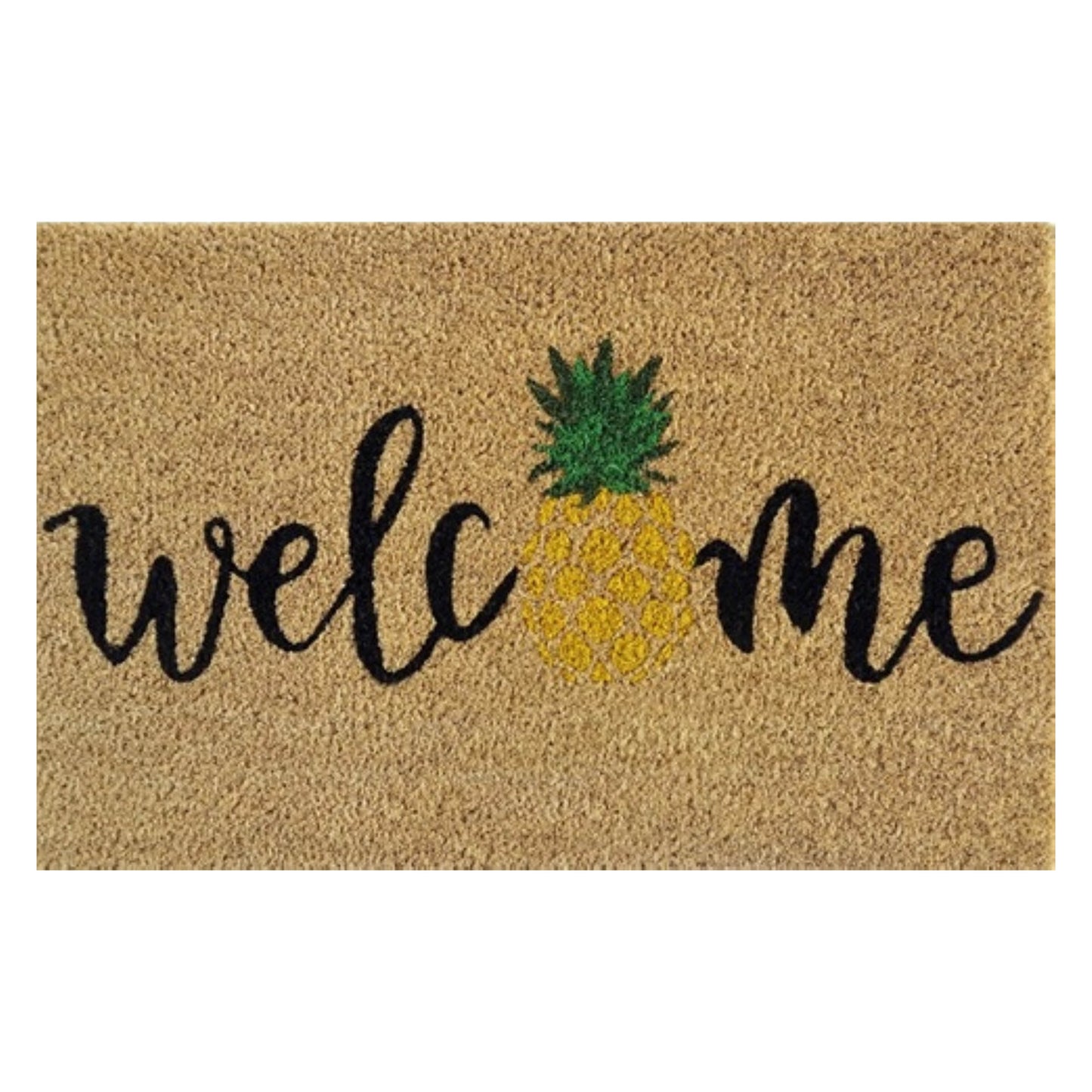 60cm x 40cm Doormat with 'Welcome' Design