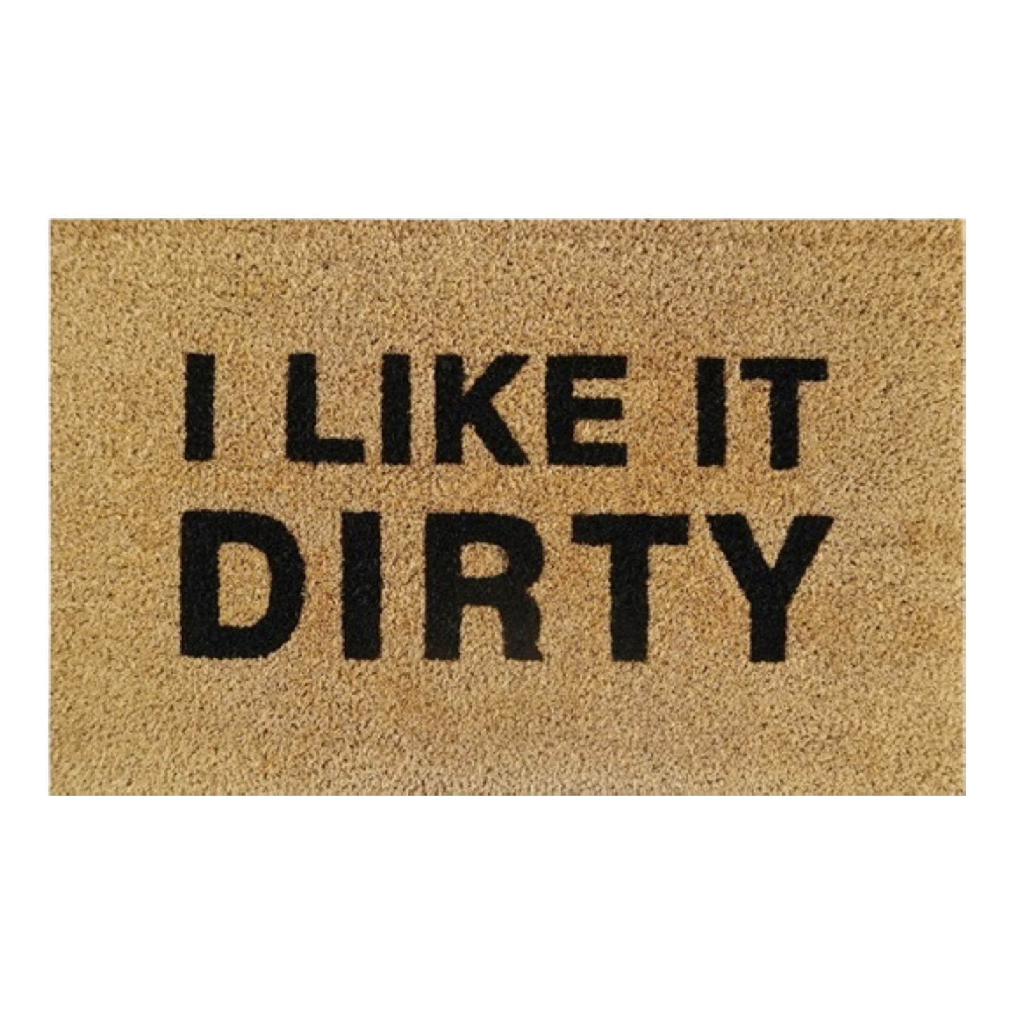 60cm x 40cm Doormat with 'I Like It Dirty' Design