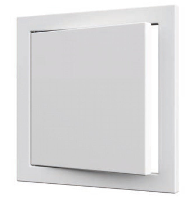 White PP Access Door Panel 150mm x 300mm