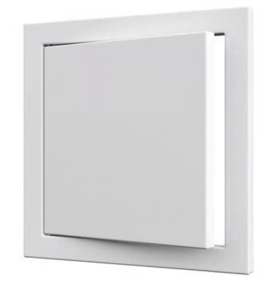 White PP Access Door Panel 150mm x 150mm