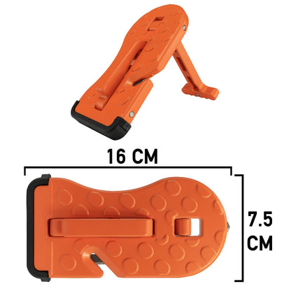 Type B Orange Car Door Step