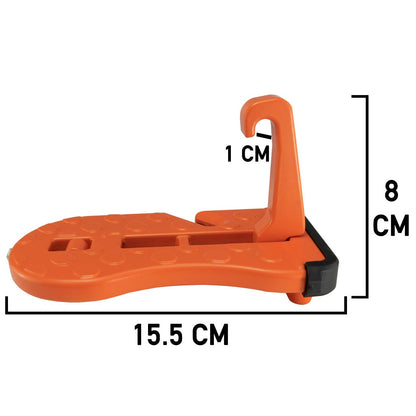 Type B Orange Car Door Step