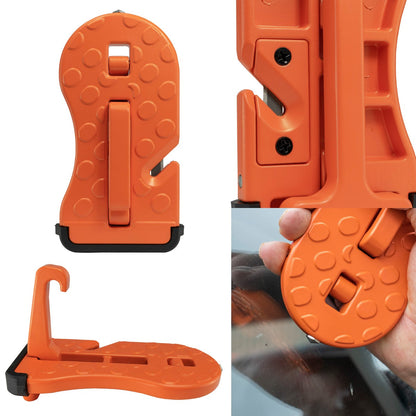 Type B Orange Car Door Step
