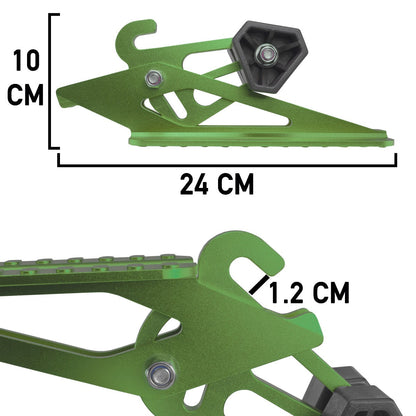 Type D Green Car Door Step