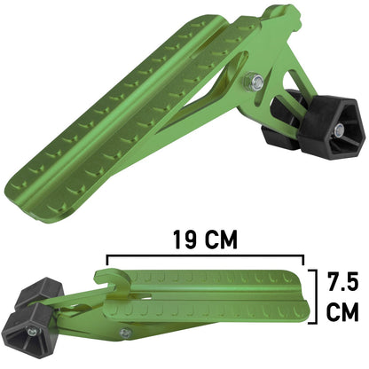 Type D Green Car Door Step