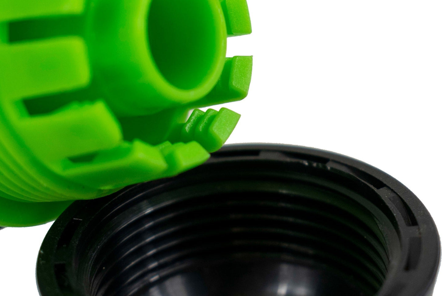 Green Female Garden Hose Fitting – 1/2" or 5/8"