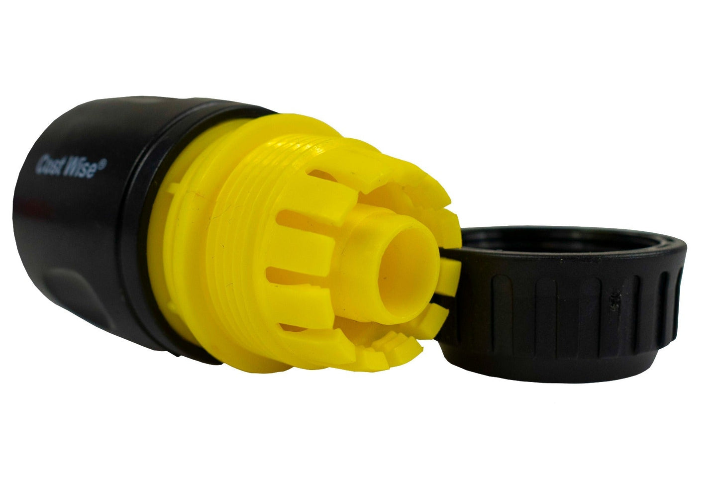 Yellow Female Garden Hose Fitting – 1/2" or 5/8"