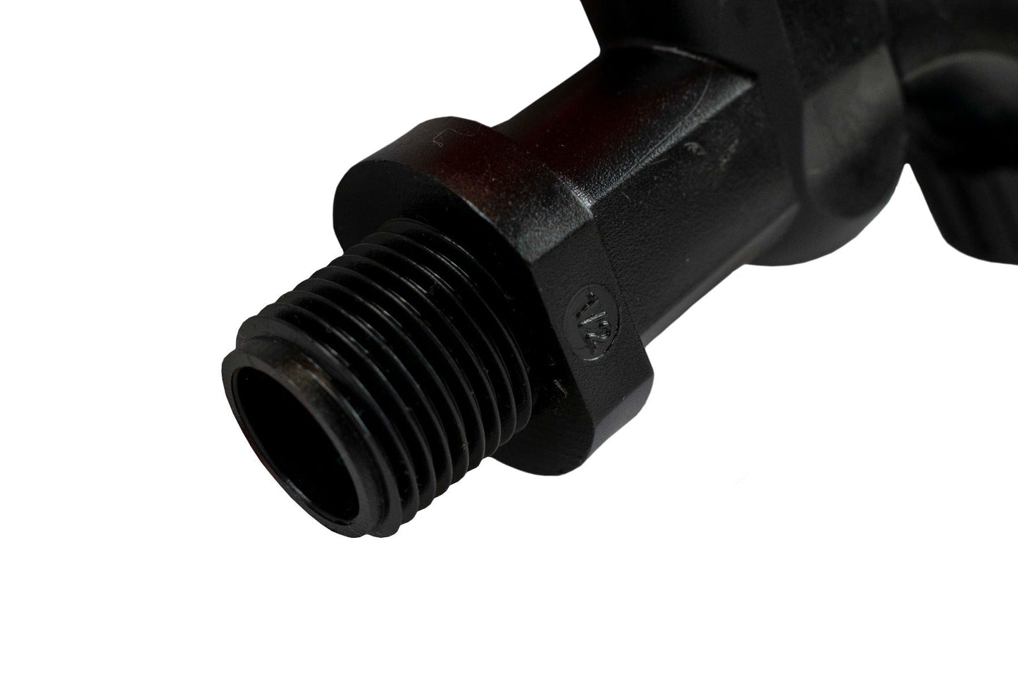 3/4″ BSP Male Plastic Tap – Black & Orange Finish