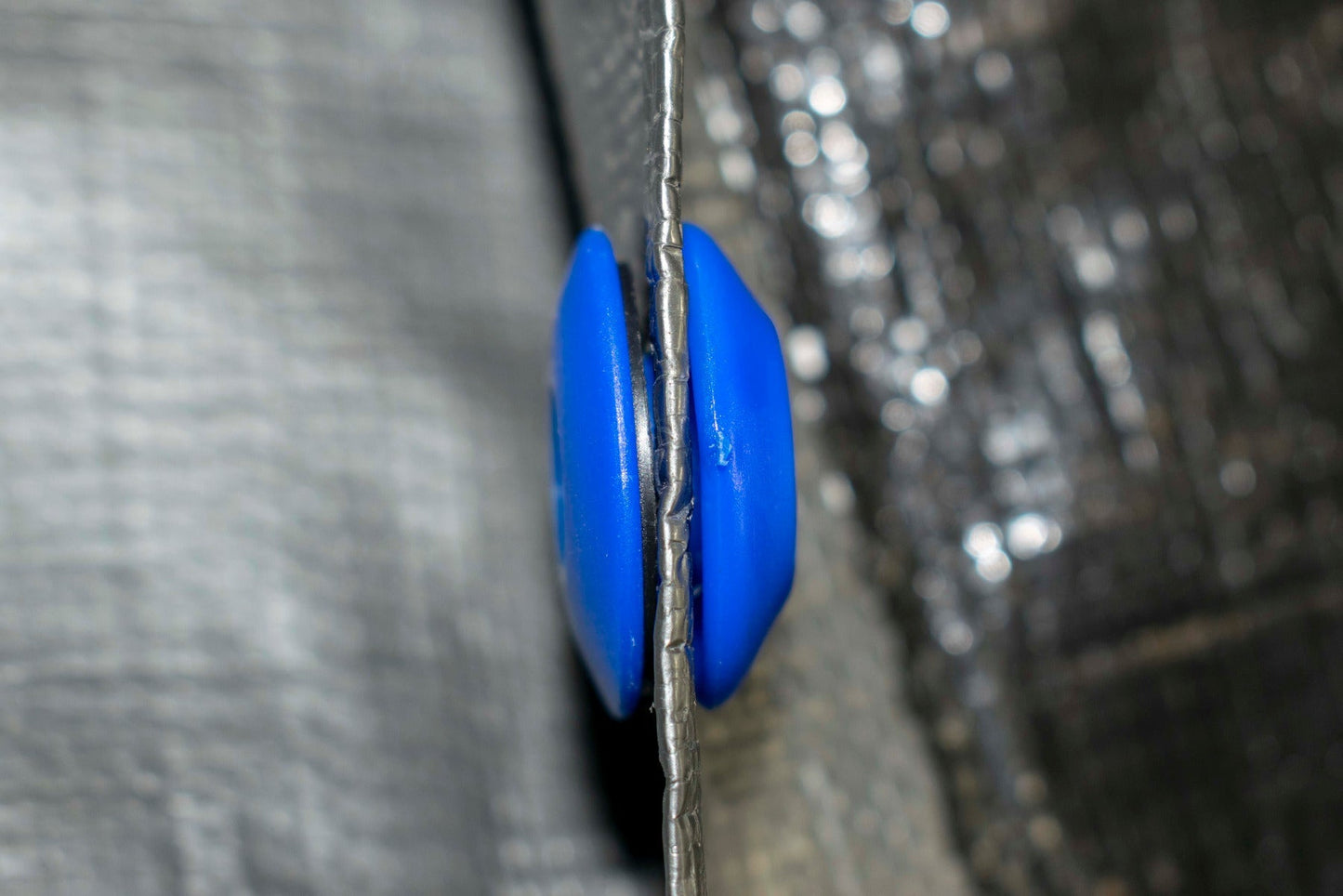 Pack of 10 Blue Tarpaulin Eyelets
